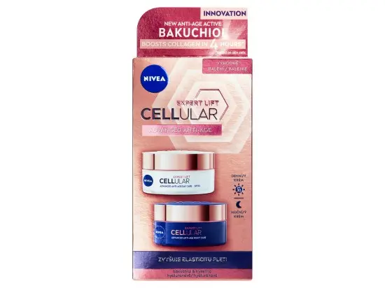 Nivea Cellular Expert Lift denní a noční pleťový krém 2 x 50 ml