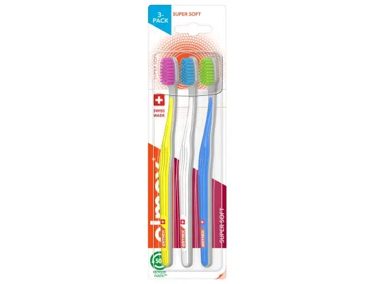 Elmex Zubní kartáček Super Soft Multipack 3960 3 ks