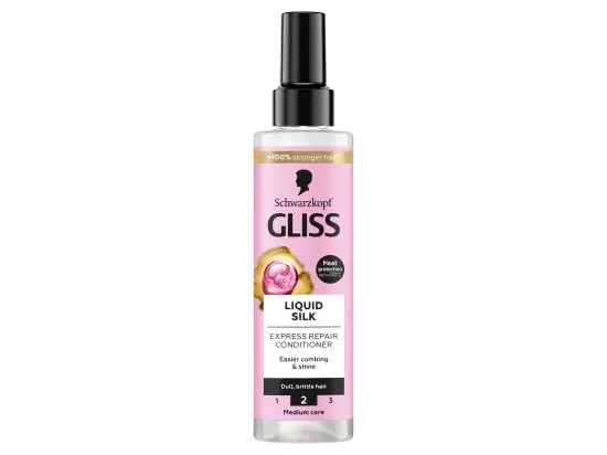 Gliss Expresní regenerační kondicionér Liquid Silk 200 ml
