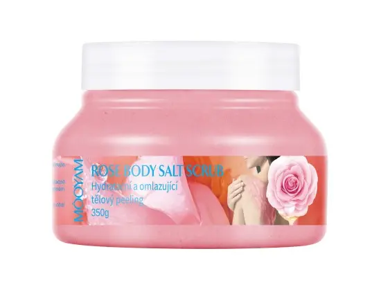 Mooyam tělový peeling růže 350 g