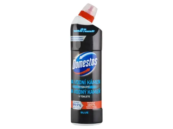 Wc čistič Domestos Zero Blue na vodní kámen, gel 750ml