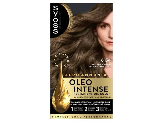 Syoss Oleo Intense barva na vlasy chladná tmavě plavá 6_54
