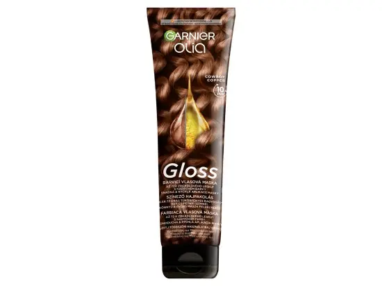 Garnier Olia Gloss Cowboy Copper barvicí vlasová maska 150 ml