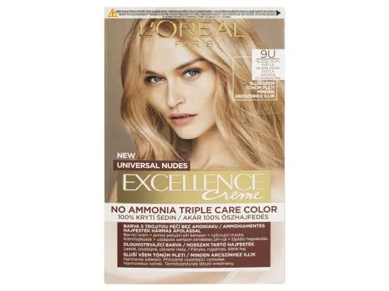 L'Oréal Barva na vlasy Excellence Nudes Creme 9U blond velmi světlá