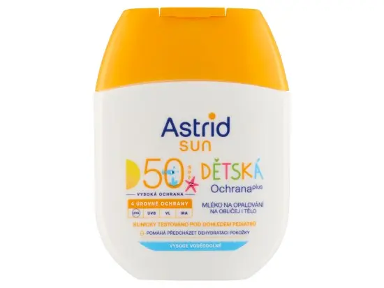 Astrid Sun dětské mléko na opalování SPF 50 60 ml