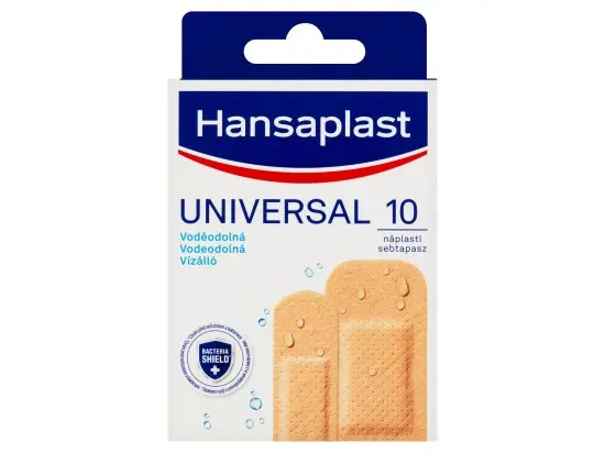 Hansaplast Universal voděodolná náplast 10 ks