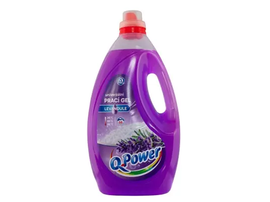 Q Power prací gel 66PD uni Levandule