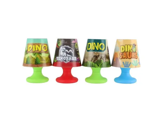 Teddies mini lampička s dinosaurem na stůl - mix variant 1 ks