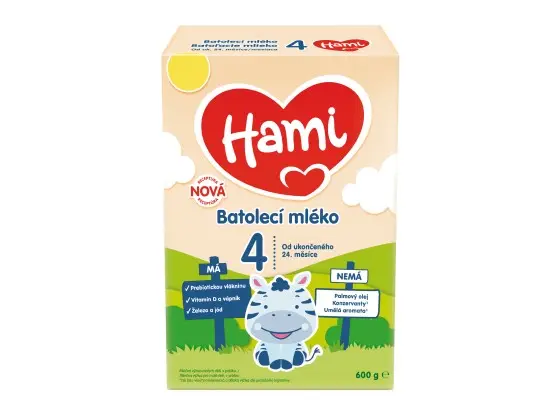 Hami 4 batolecí mléko 600g