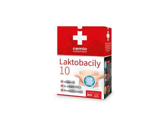 Cemio laktobacily 9+ 20 kapslí