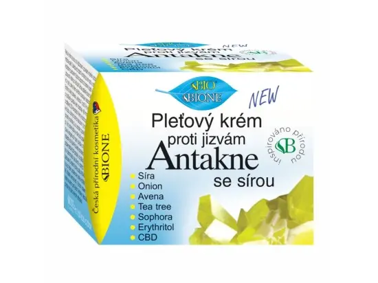 BIO BIONE Antakne pleťový krém se sírou 51ml