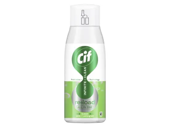 Cif Infinite Clean náhradní náplň do čisticího spreje Lime & Lemongrass 590 ml