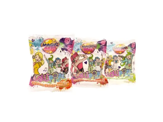 Lollipopz šumivá tableta do vany 40g