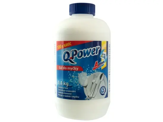 Q Power sůl do myčky 1,1kg regenerační