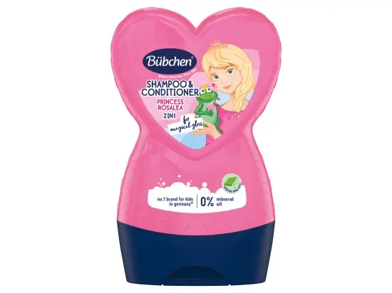 Bübchen Kids šampon a kondicionér 2v1 Růženka 230 ml