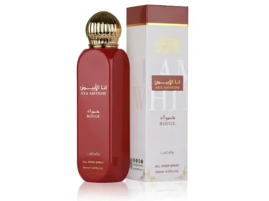 ALL OVER SPRAY: Lattafa ANA ABIYEDH ROUGE - sprej na "celé tělo", 150 ml