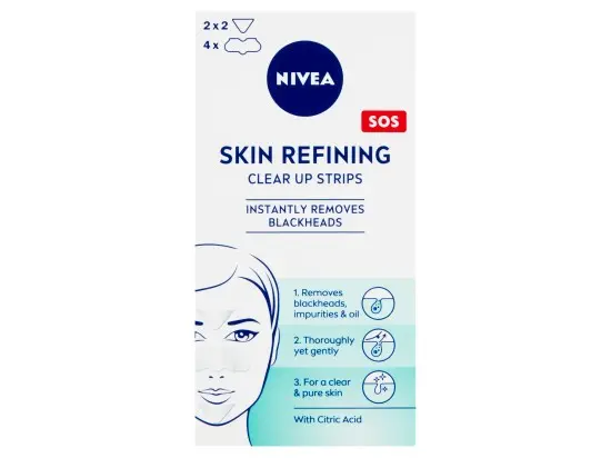 Nivea Skin Refining čisticí pleťové náplasti 6 ks