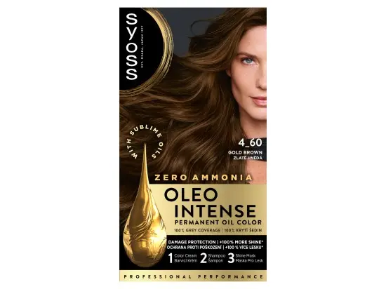 Syoss Oleo Intense barva na vlasy zlatě hnědá 4_60