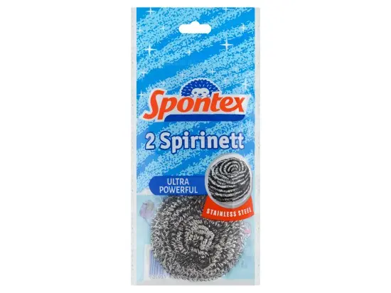 drátěnka 2ks SPIRINETT nerez
