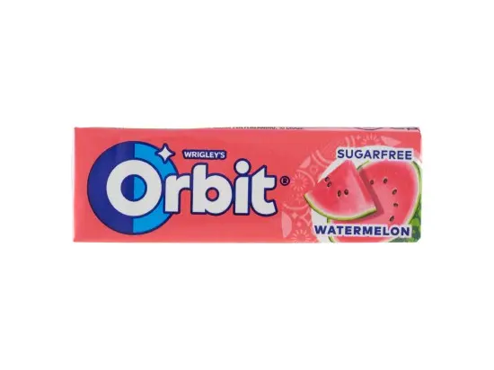 Wrigley's Orbit Watermelon žvýkačky 10 ks 14 g