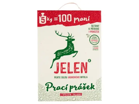 Jelen prací prášek s mýdlovým základem 100 PD