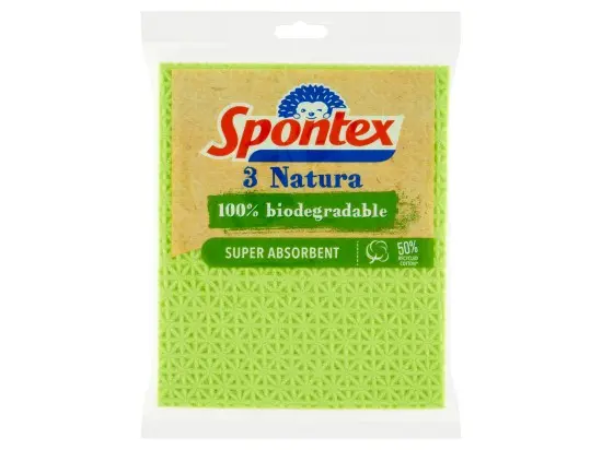 Spontex Natura Houbová utěrka 3 ks