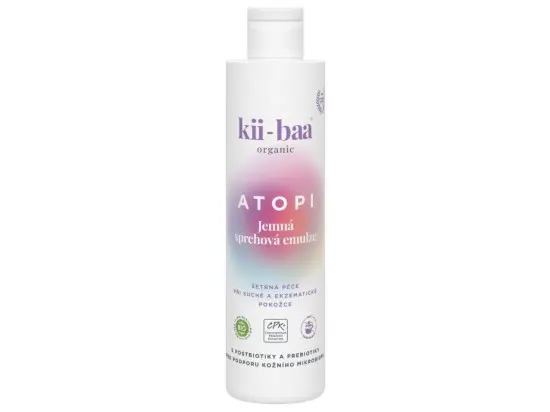 kii-baa ATOPI BIO jemná sprchová emulze pro dospělé 250 ml