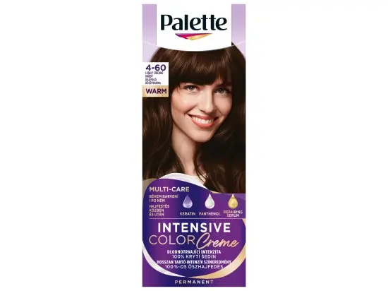 PALETTE ICC 4-60 LESKLÝ STŘEDNĚ HNĚDÝ 50 ML -N