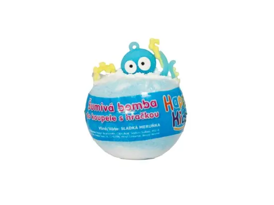 Happy Kids šumivá bomba s hračkou - mix variant 100 g