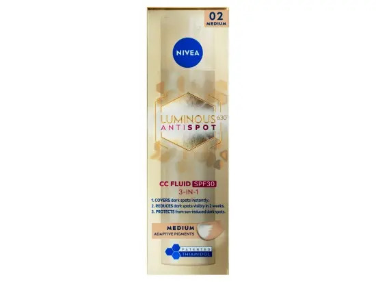 NIVEA CC krém Cellular Luminous střední 40 ml
