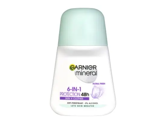 Garnier Mineral Protection 6 skin clothes antiperspirant roll-on 50 ml