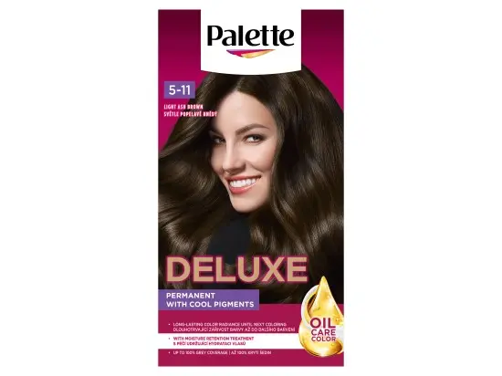 Palette Deluxe barva na vlasy Světle popelavě hnědý 5-11