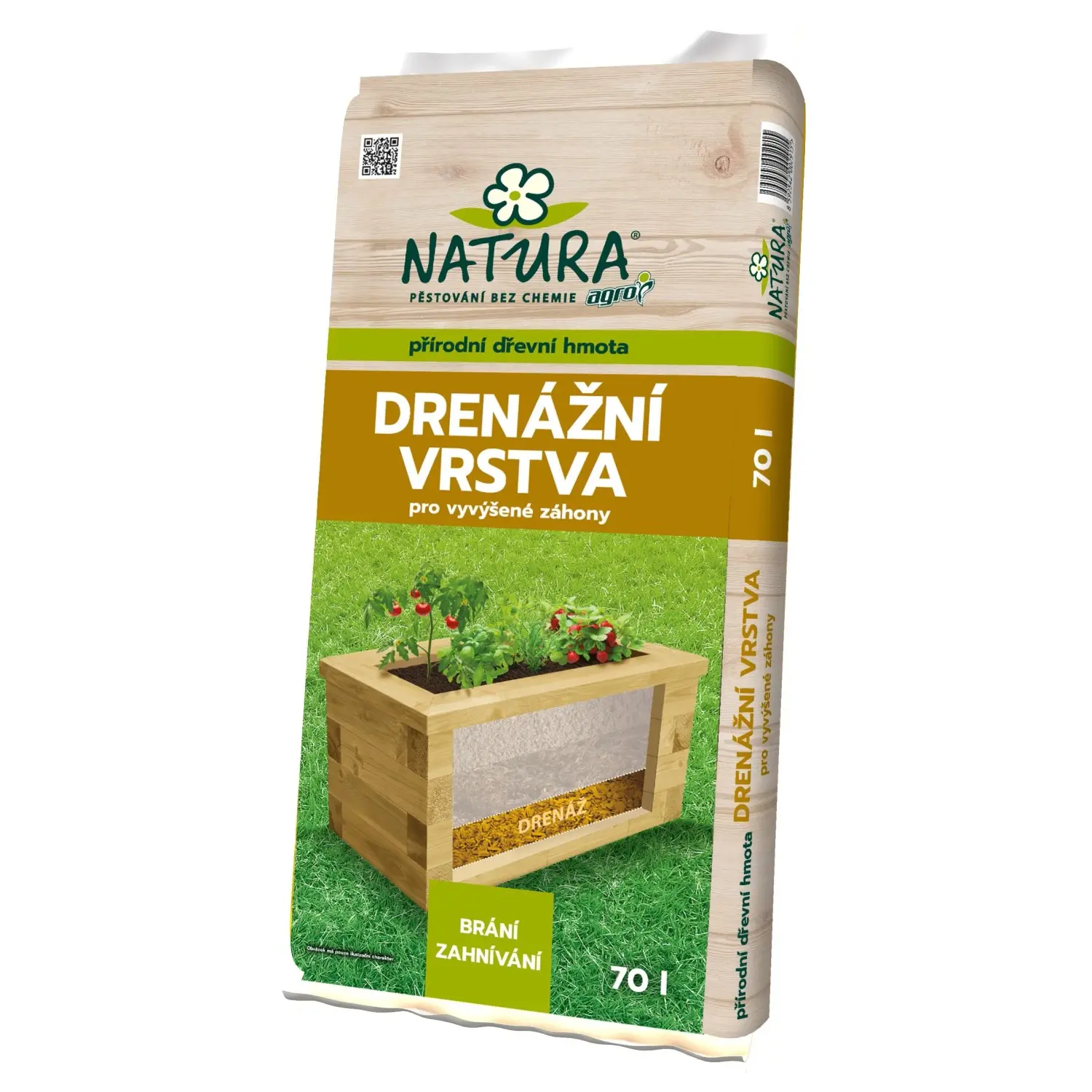 AGRO CS NATURA Drenáž pro vyvýšené záhony