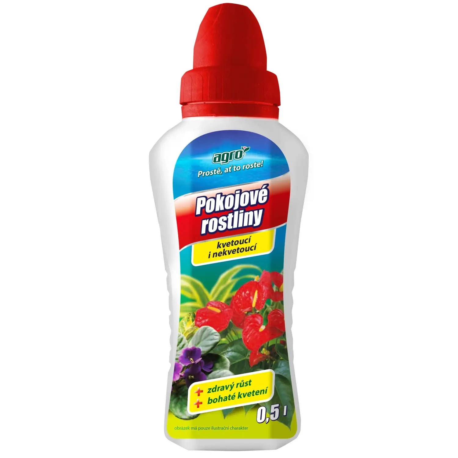 AGRO CS AGRO kapalné hnojivo pro pokojové rostliny 0,5 l
