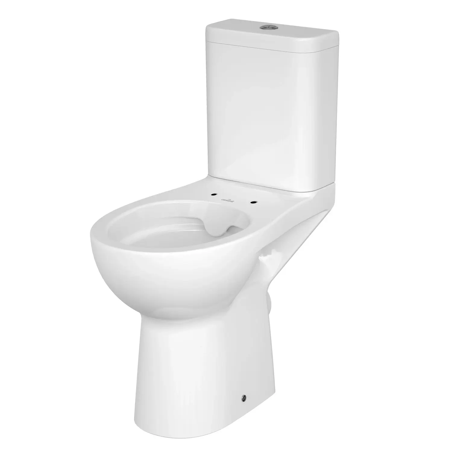 Cersanit WC kombi SAPHO ETIUDA, zvýšený sedák, CLEAN ON, bílá, 3/6 l, invalidní