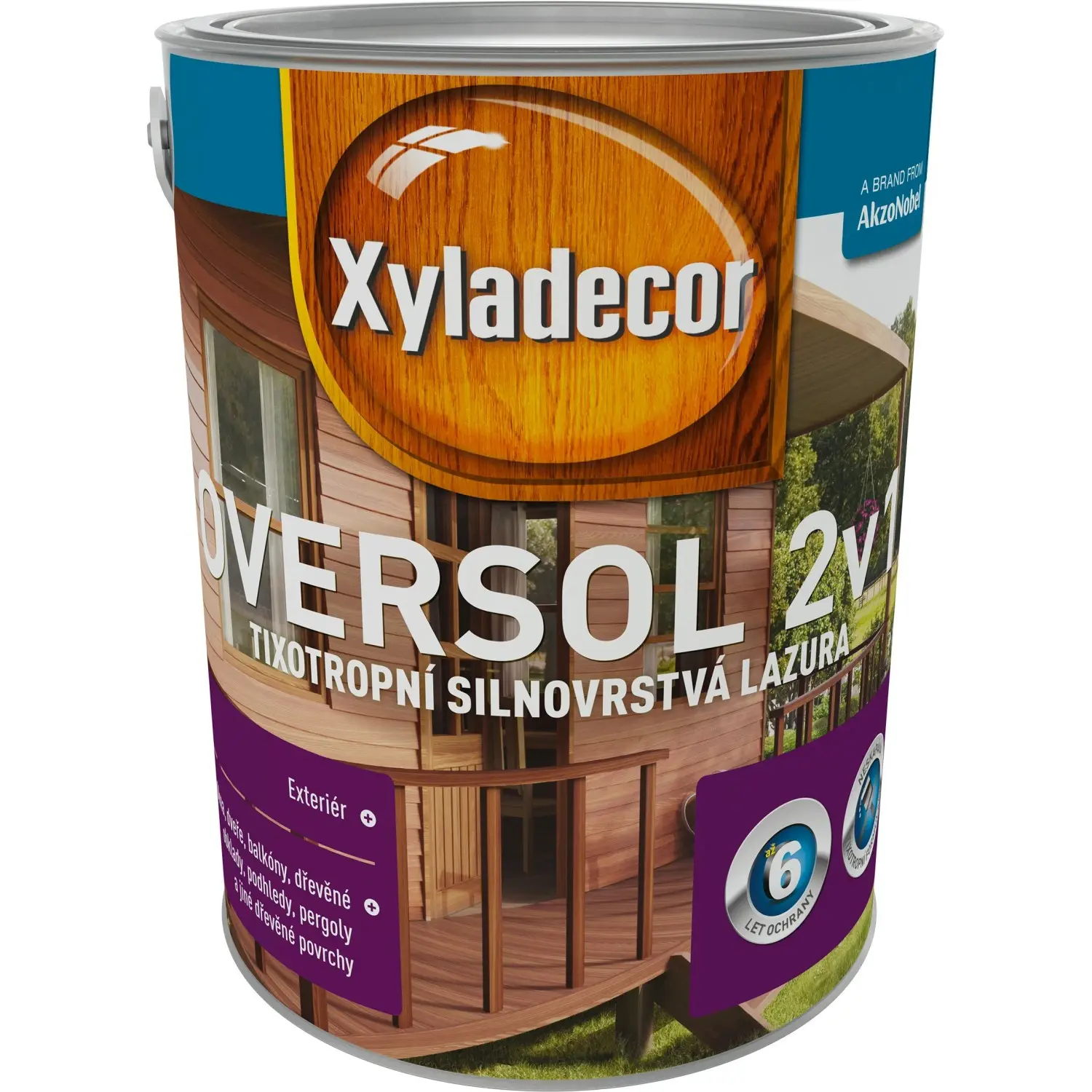 Xyladecor Oversol 5l přír dřevo