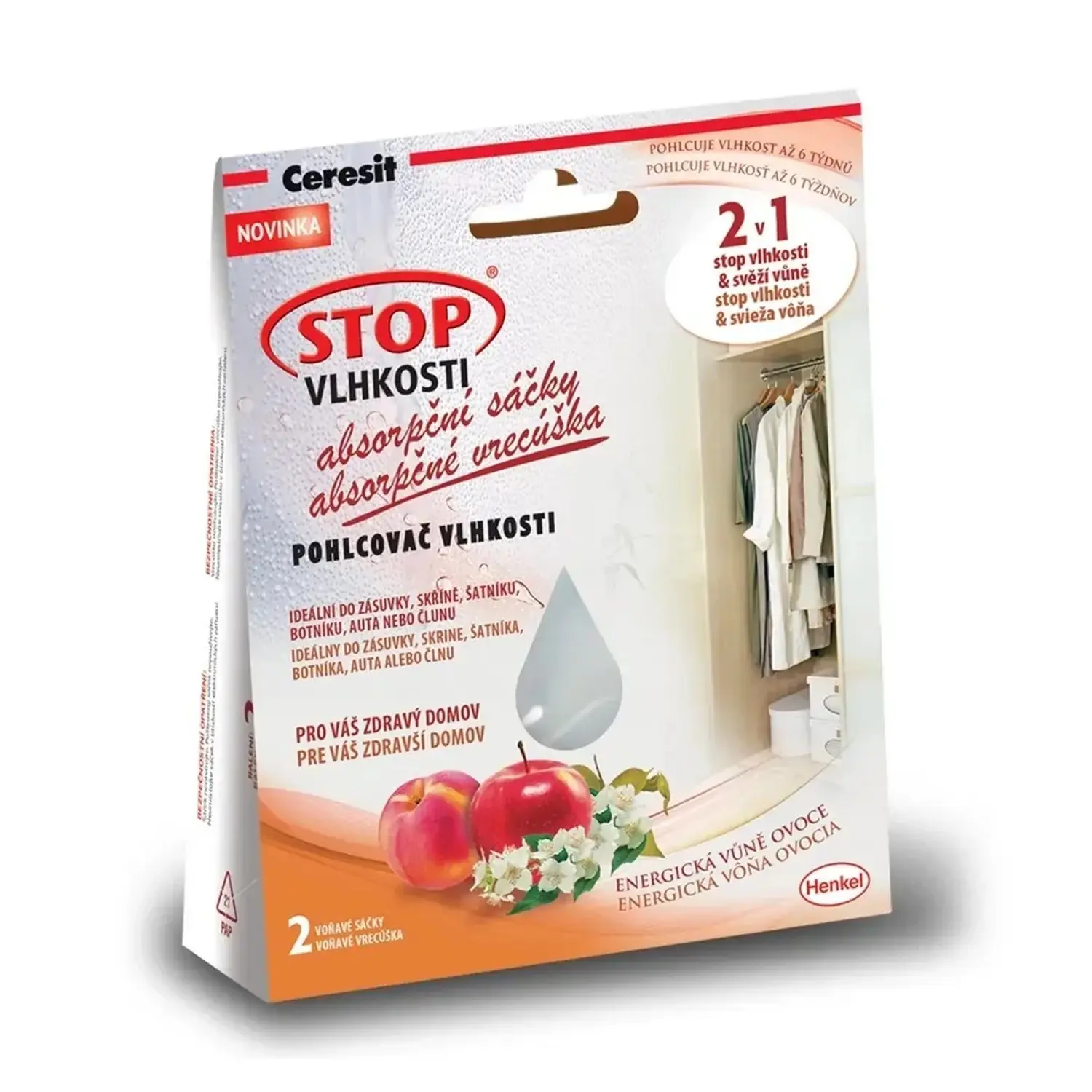 Ceresit stop vlhk. Vrec. Fruit 2x50g