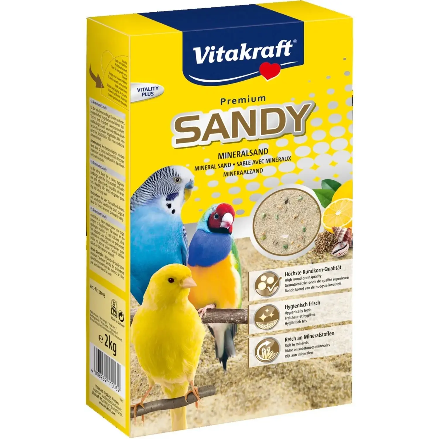 Vitakraft Bird Sandy Premium papoušci písek 2kg