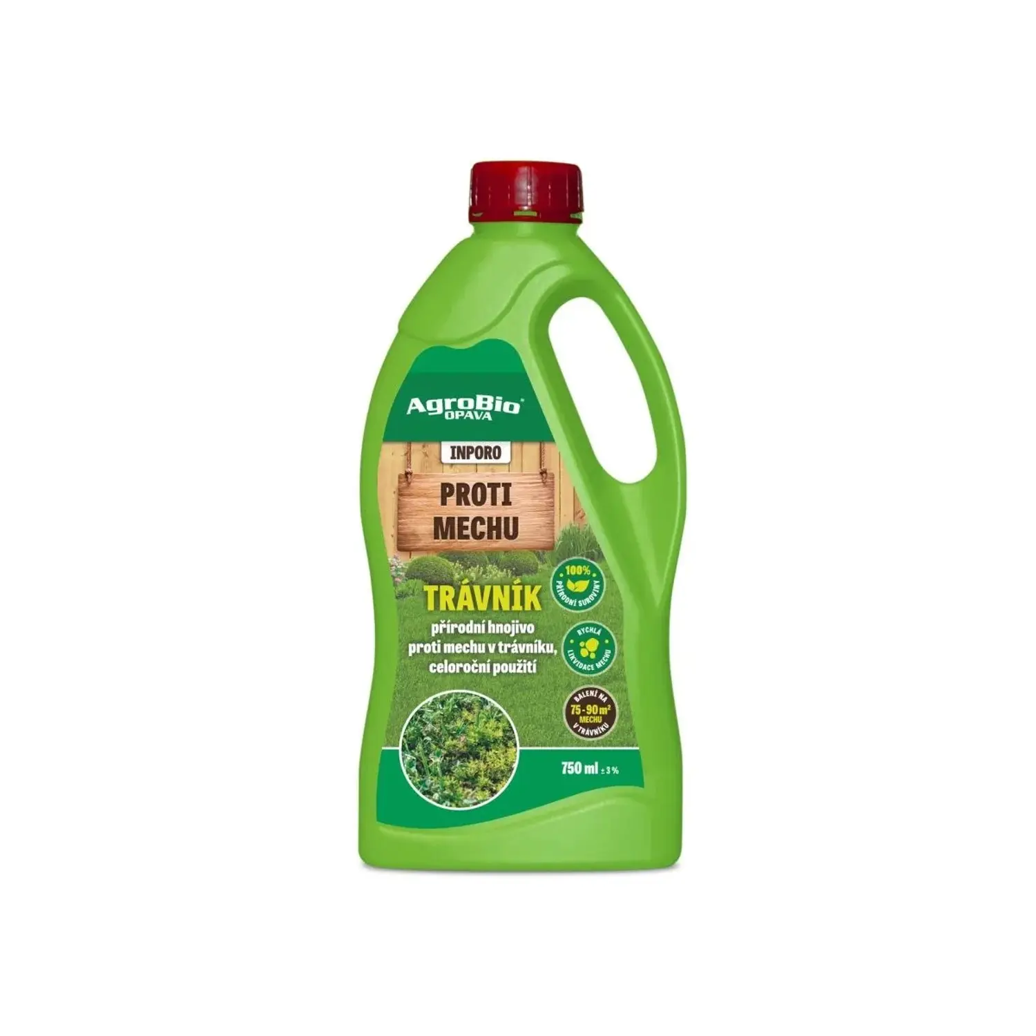AgroBio INPORO Proti mechu v trávníku 750 ml