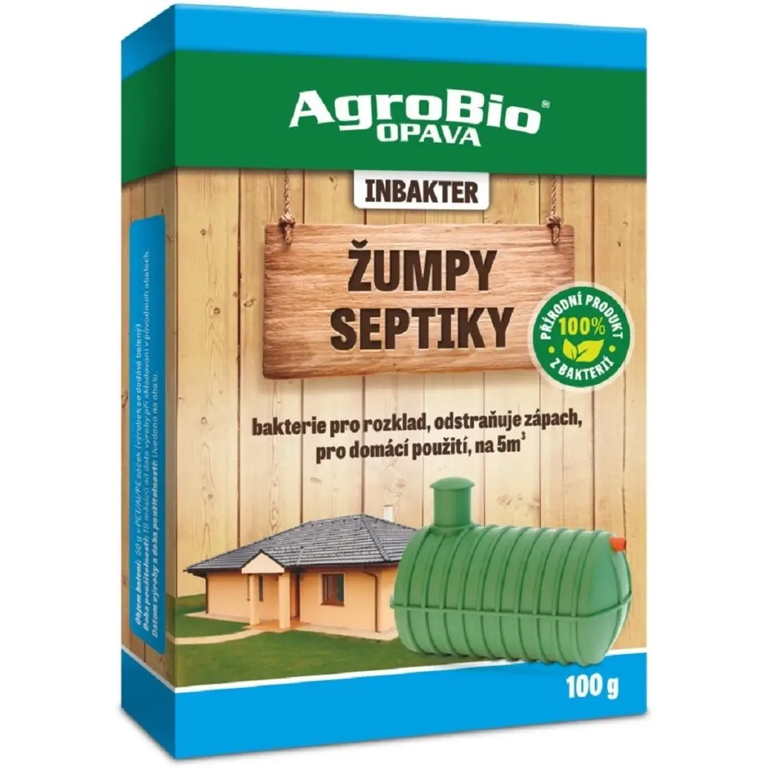AgroBio INBAKTER Žumpy a septiky 100 g