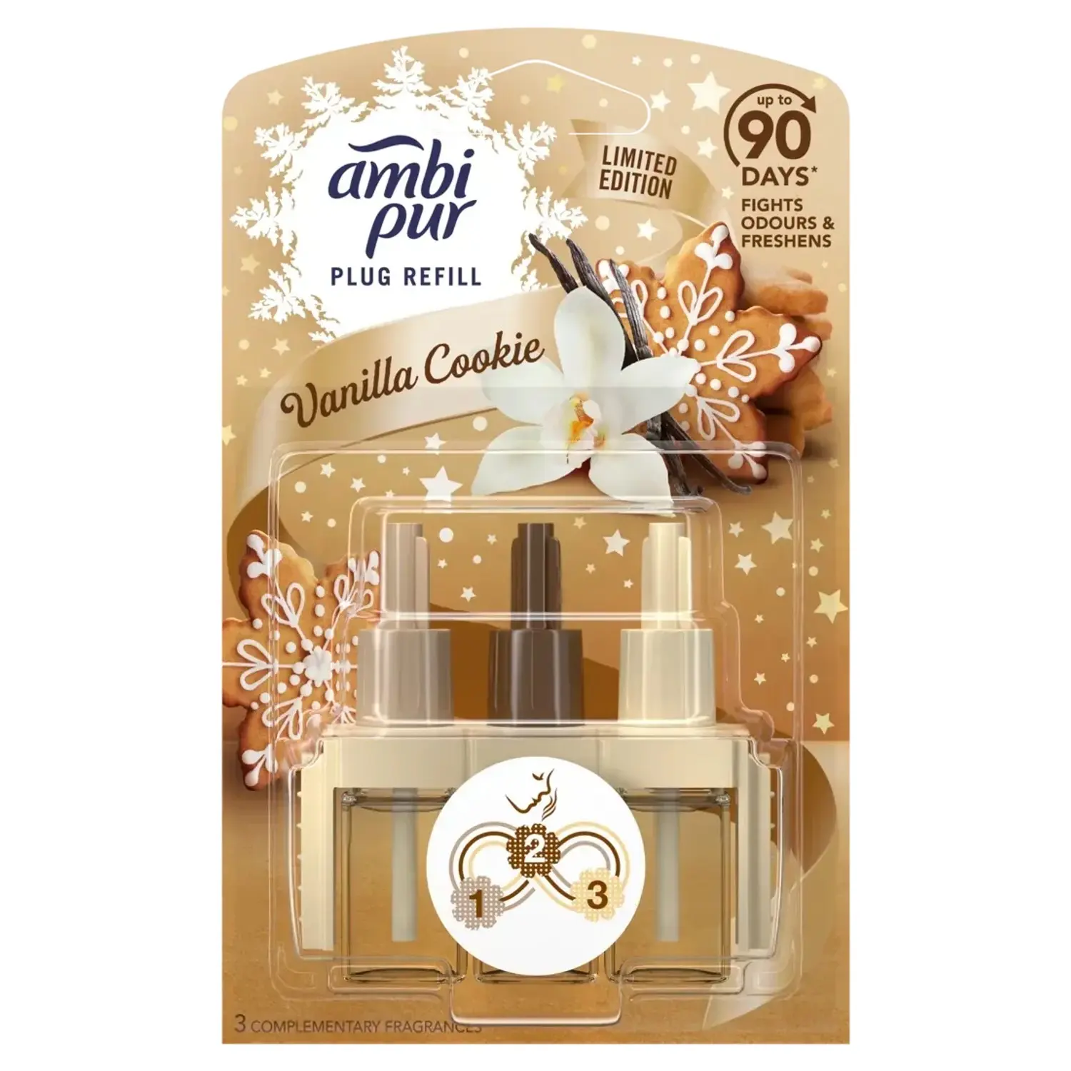 Ambi Pur 3vol náplň 20ml Vanilla Cookie