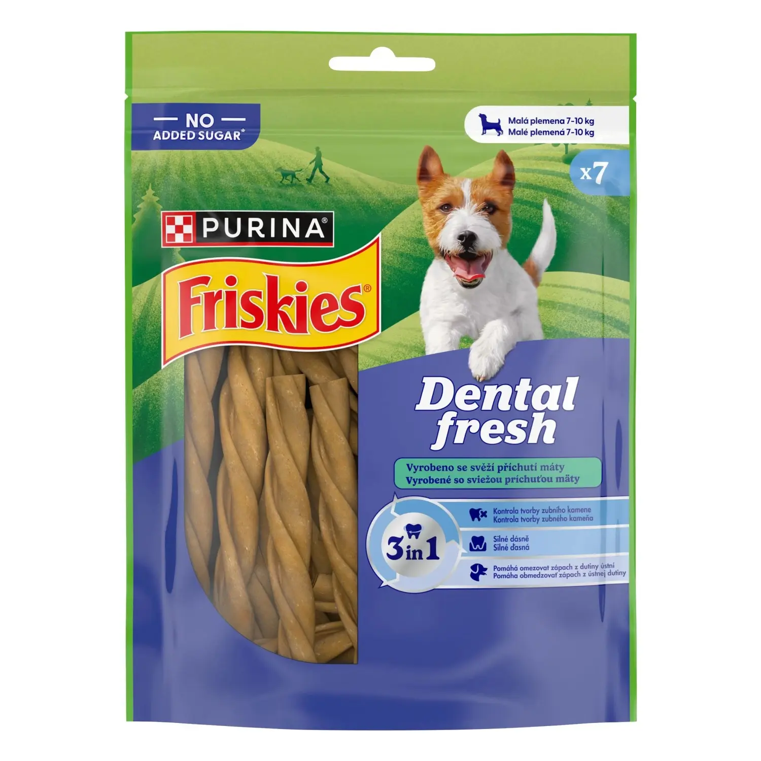 Friskies Dental Fresh pamlsky pro psy 110 g