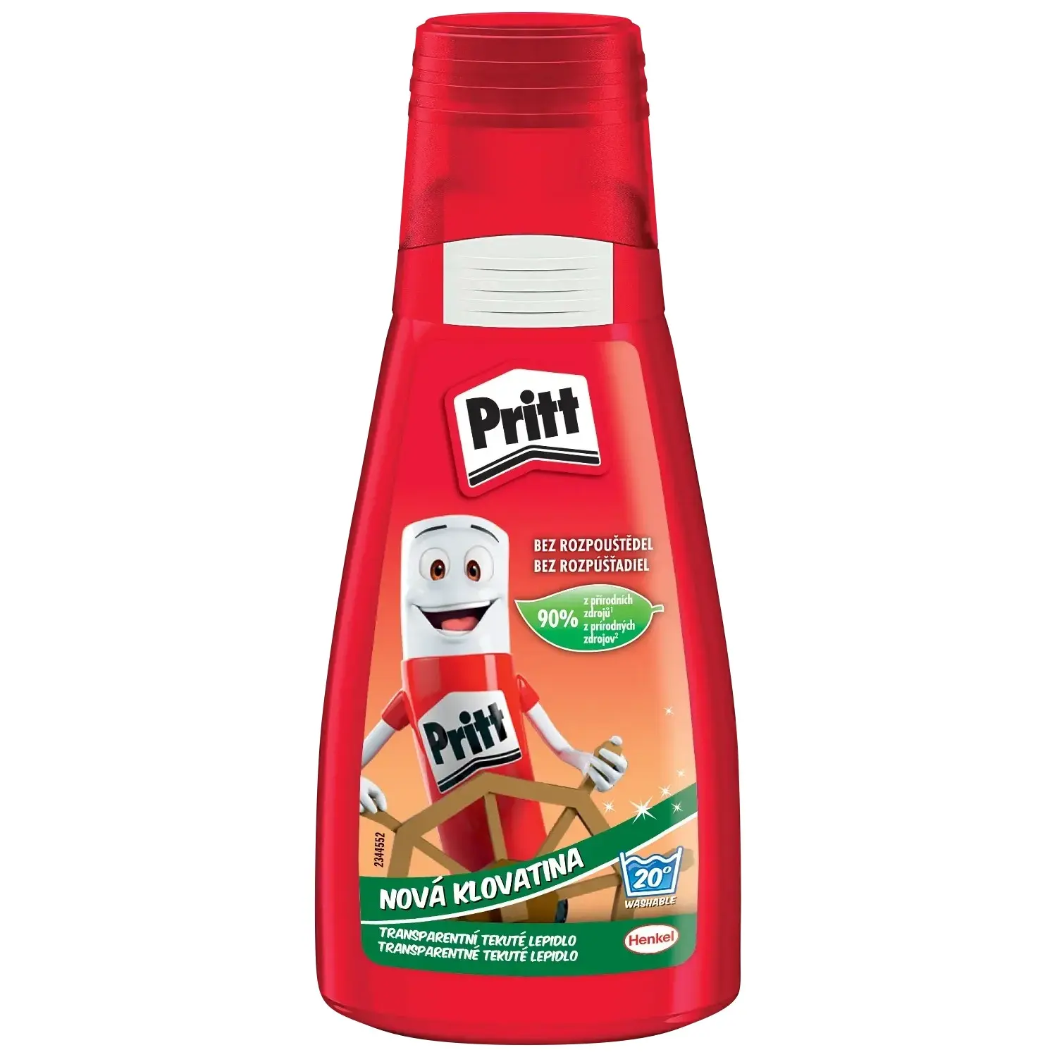 Lepidlo čiré víceúčelové Pritt Klovatina 100 g, HENKEL