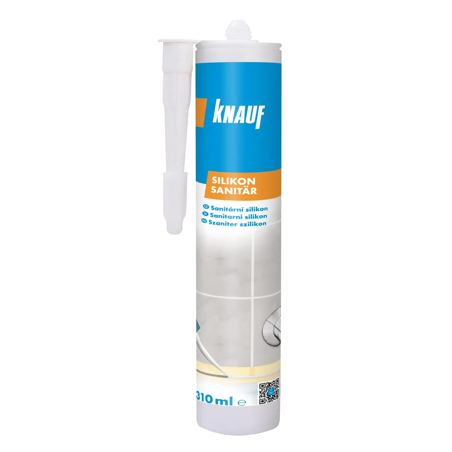 Silikon sanitární Knauf lichtgrau 310 ml