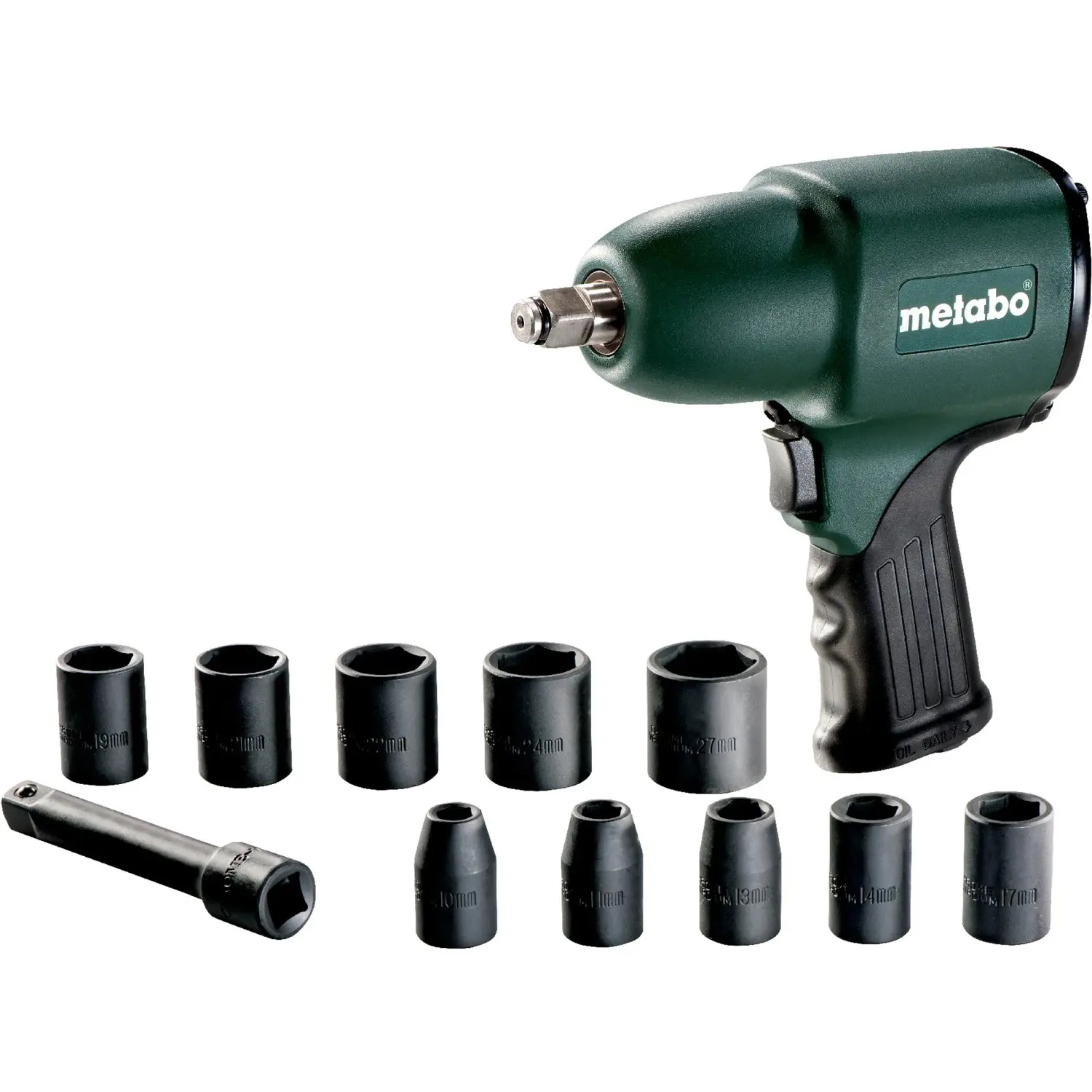 Metabo - Pneumatický rázový utahovák, s příslušenstvím 604118500
