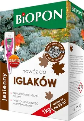 Podzimní hnojivo pro jehličnany 1 kg