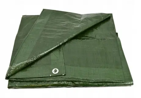Zakrývací plachta zelená 6x10m 90g