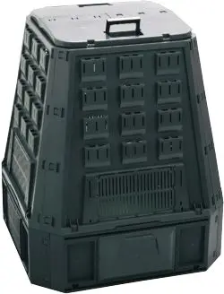 PLX Zahradní kompostér černý 600 L