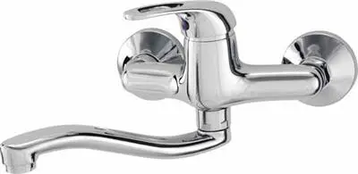 Nástěnná dřezová baterie chrom FIJI / FI-161.CH