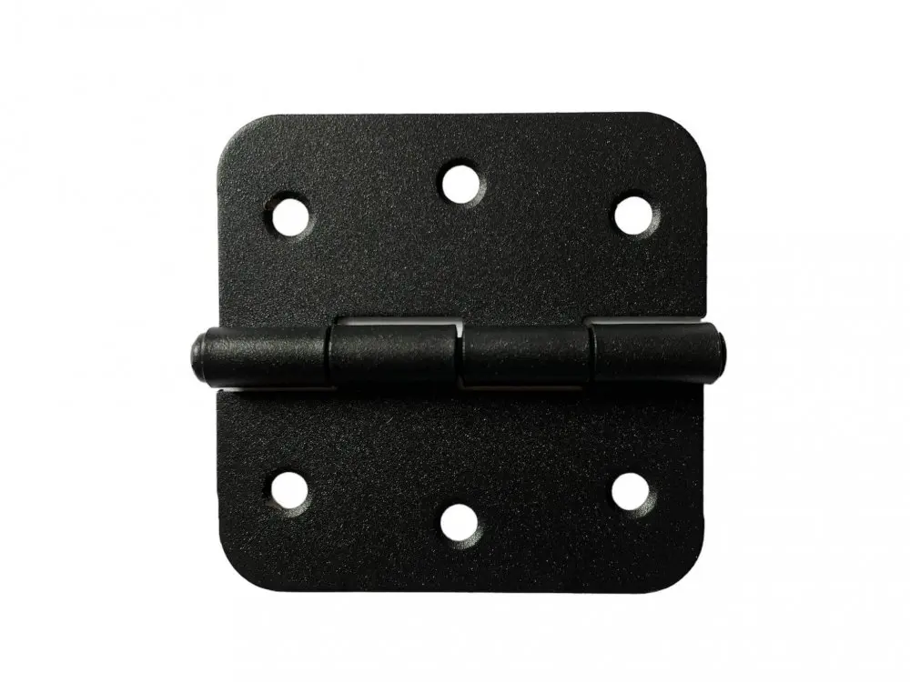 Z 75c Závěs stavební černý 75x75x2mm
